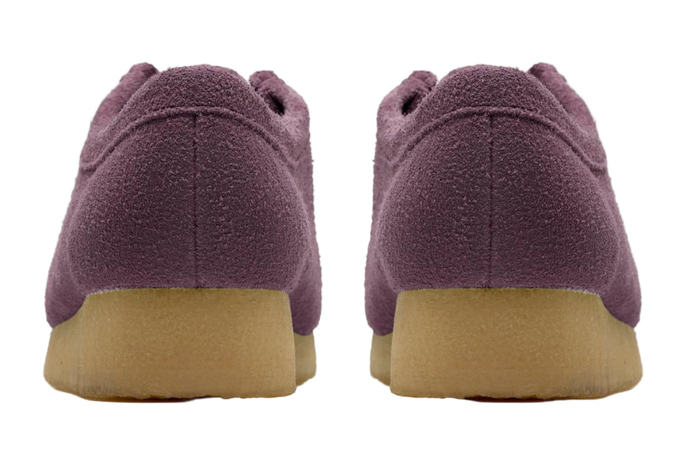 CLARKS ORIGINALS WALLABEE WOMEN SHOES - Plum Suede