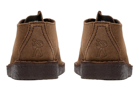 CLARKS ORIGINALS DESERT TREK MEN SHOES - Brown Suede