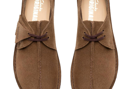 CLARKS ORIGINALS DESERT TREK MEN SHOES - Brown Suede