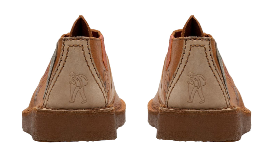 CLARKS ORIGINALS DESERT TRAVEL TREK MEN SHOES - Tan Interest