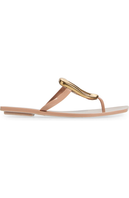 JEFFREY CAMPBELL LINQUES-J Women Sandals - Beige Shiny Gold