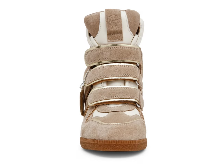 STEVE MADDEN MAVIS WOMEN SNEAKERS - Tan Suede