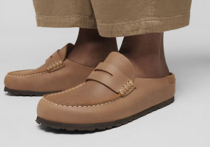 BIRKENSTOCK NAPLES WRAPPED WOMEN SHOES Cognac Narrow
