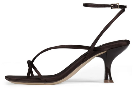 JEFFREY CAMPBELL FLUXX Women Heels - Dark Coffee Satin