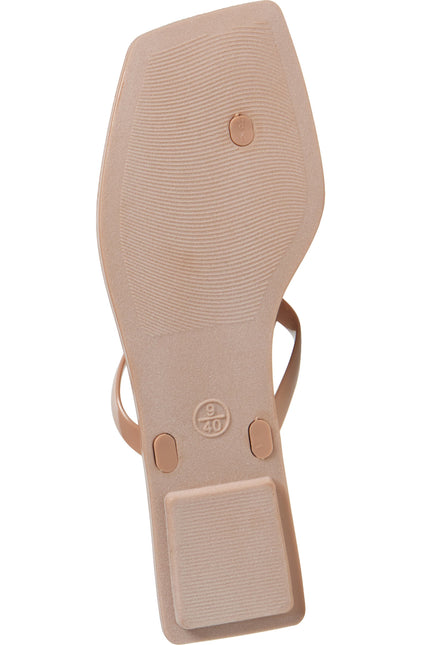 JEFFREY CAMPBELL LINQUES-J Women Sandals - Beige Shiny Gold