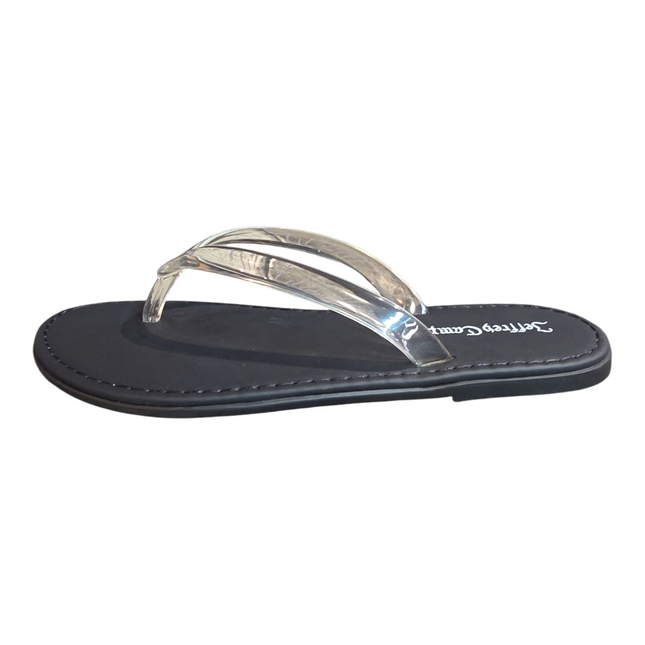 JEFFREY CAMPBELL BEACHED Women Sandals - Clear Black