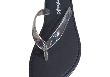 JEFFREY CAMPBELL BEACHED Women Sandals - Clear Black