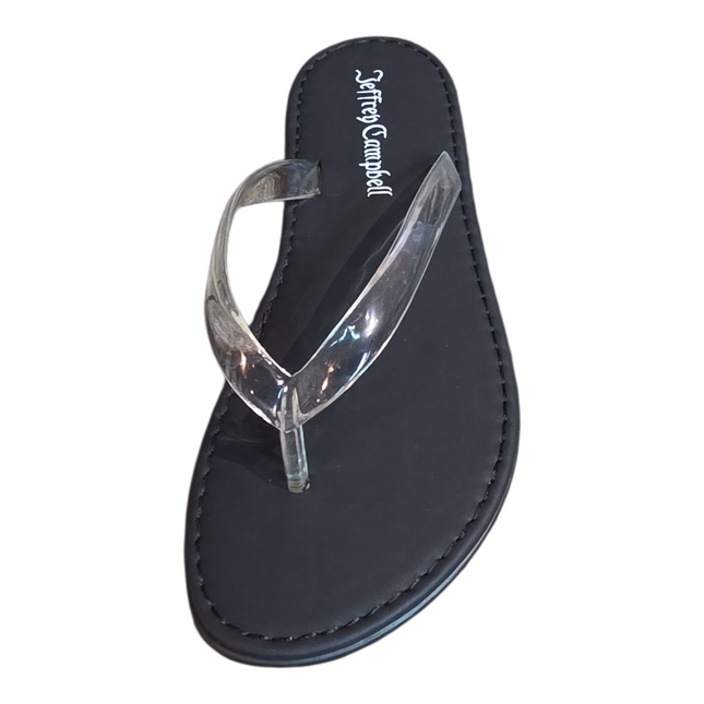 JEFFREY CAMPBELL BEACHED Women Sandals - Clear Black