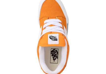 VANS FU KNU SKOOL UNISEX SNEAKERS - ORANGE