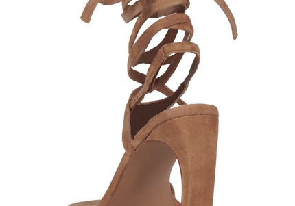 JEFFREY CAMPBELL BON-BON Women Heels - Tan Suede