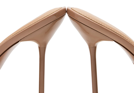 STEVE MADDEN DAVINA WOMEN MULES - Tan Patent