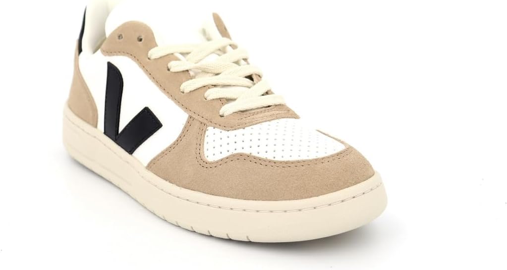 VEJA V-10 CH LEATH MEN SNEAKERS - Beige