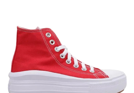 CONVERSE CTAS MOVE HI WOMEN SNEAKERS - Red
