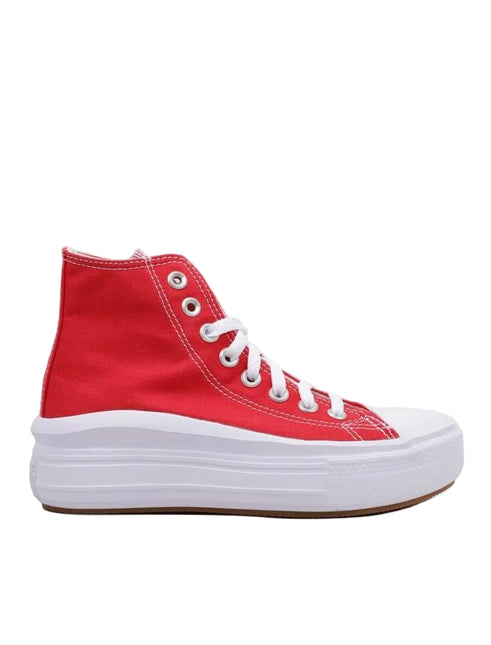 CONVERSE CTAS MOVE HI WOMEN SNEAKERS - Red