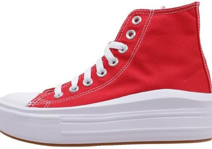 CONVERSE CTAS MOVE HI WOMEN SNEAKERS - Red