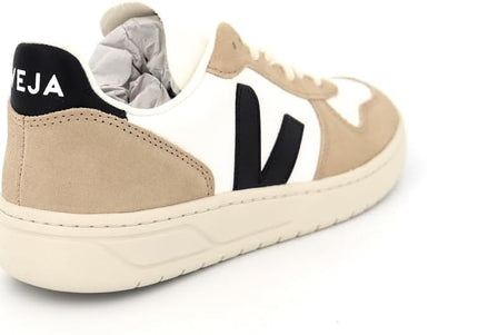 VEJA V-10 CH LEATH MEN SNEAKERS - Beige