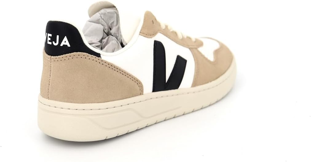 VEJA V-10 CH LEATH MEN SNEAKERS - Beige