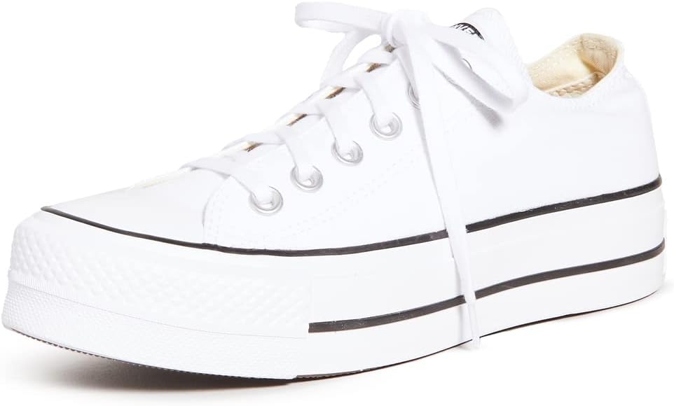 CONVERSE CHUCK TAYLOR ALL STAR LIFT PLATFORM WOMEN SNEAKERS - White/Black/White
