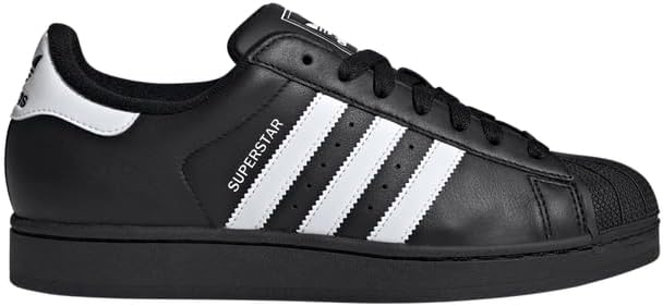 ADIDAS SUPERSTAR II UNISEX SNEAKERS - Core Black/Cloud White