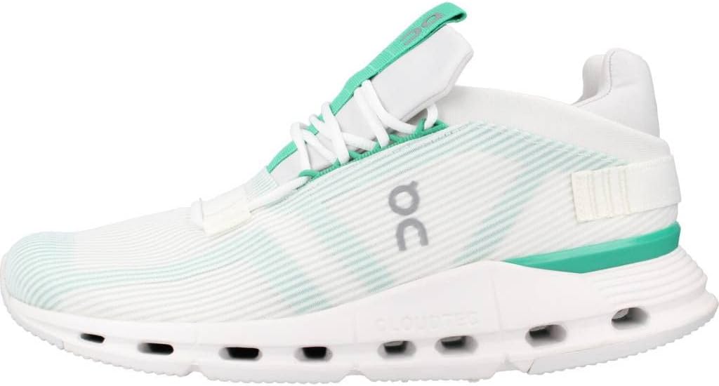 ON CLOUDNOVA VOID MEN SNEAKERS - Undyed White/Mint