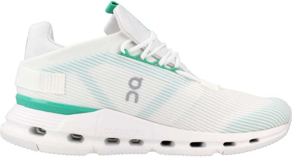 ON CLOUDNOVA VOID MEN SNEAKERS - Undyed White/Mint