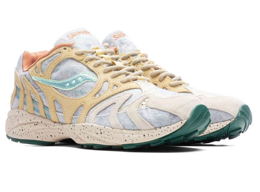 SAUCONY GRID AZURA 2000 FELT UNISEX SNEAKERS
