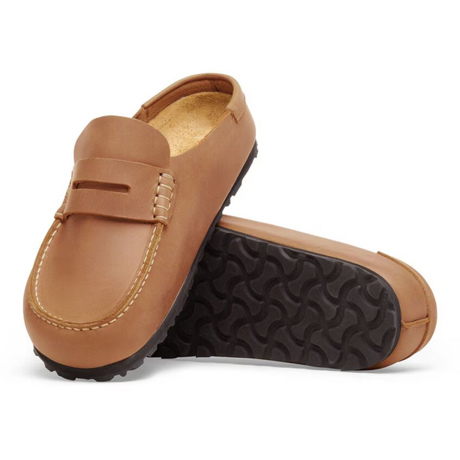 BIRKENSTOCK NAPLES WRAPPED WOMEN SHOES Cognac Narrow