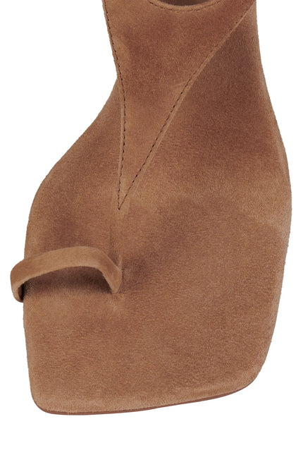 JEFFREY CAMPBELL BON-BON Women Heels - Tan Suede