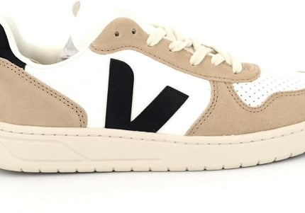 VEJA V-10 CH LEATH MEN SNEAKERS - Beige