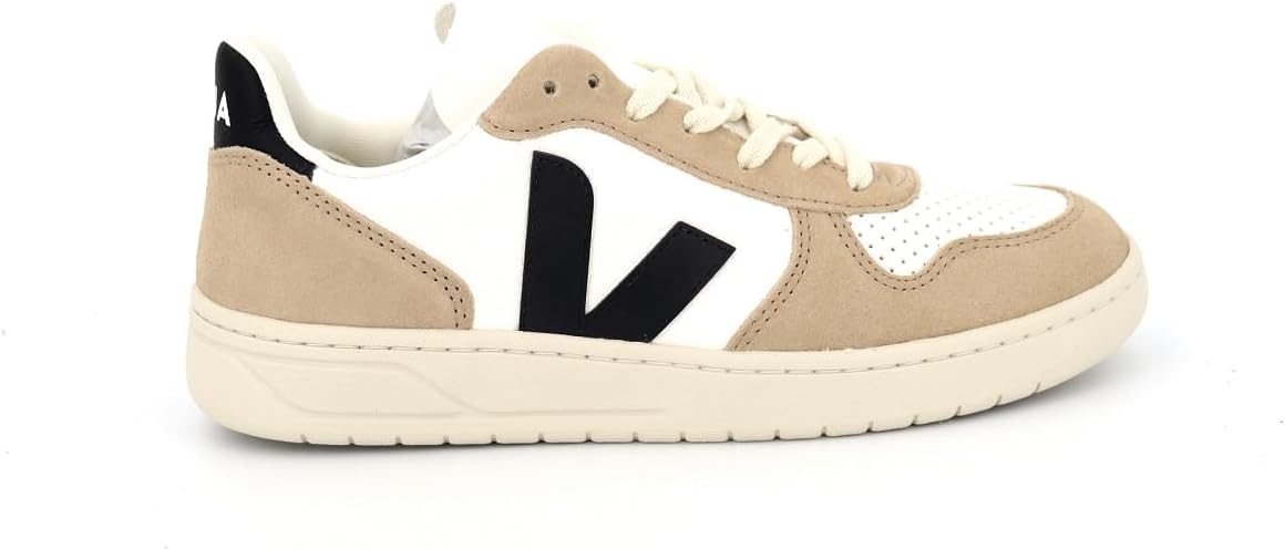 VEJA V-10 CH LEATH MEN SNEAKERS - Beige