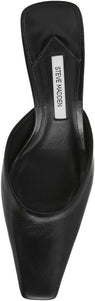 STEVE MADDEN ALYSE WOMEN HEELS - Black Leather