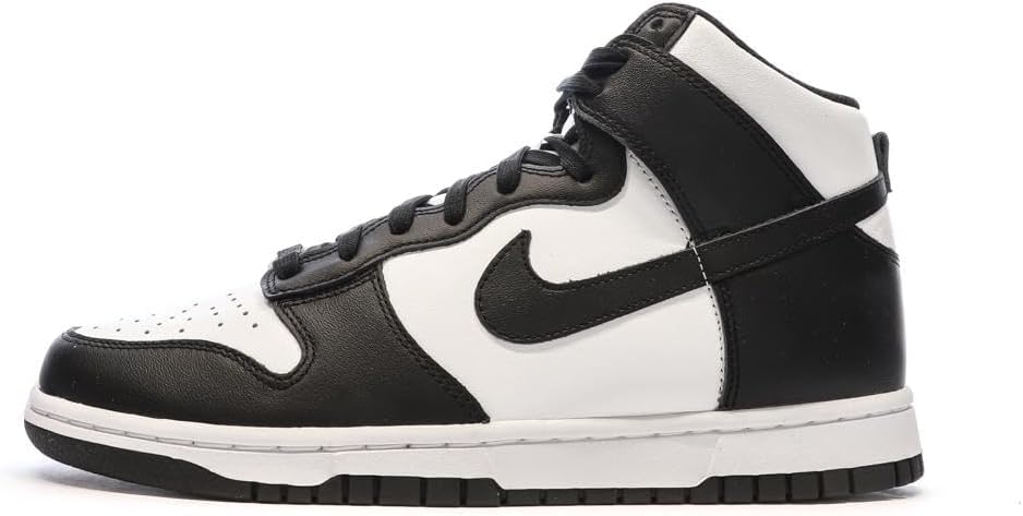 NIKE DUNK HI RETRO MEN SNEAKERS - White/Black/Total Orange