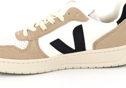 VEJA V-10 CH LEATH MEN SNEAKERS - Beige