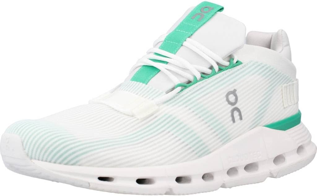 ON CLOUDNOVA VOID MEN SNEAKERS - Undyed White/Mint