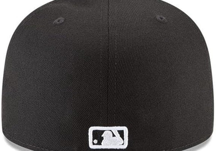 NEW ERA MLB BASIC 5950 NEYYAN BLKWHI UNISEX HAT - Black/White
