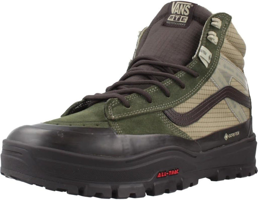 VANS U MTE™ SK8-HI® GORE-TEX® INSULATED UNISEX BOOTS - Dark Green / Dark Brown
