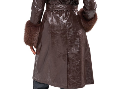 AZALEA WANG KAYA WOMEN COATS - Espresso