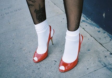JEFFREY CAMPBELL CHARIS Women Heels - Red Patent Gold