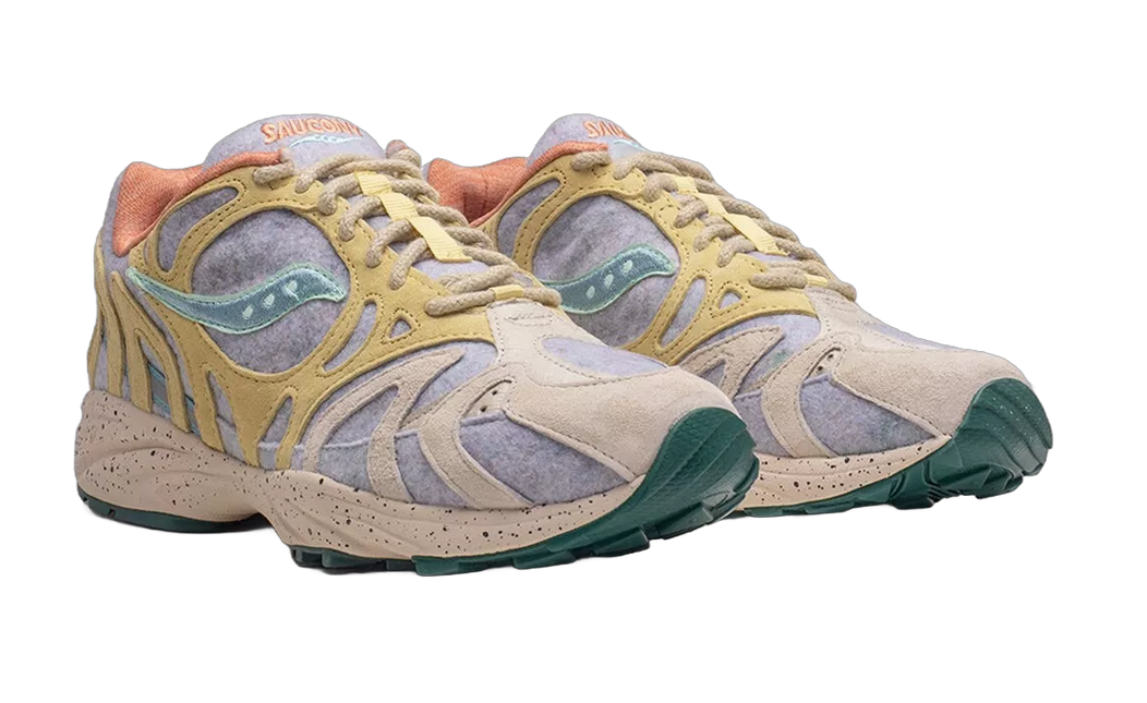 SAUCONY GRID AZURA 2000 FELT UNISEX SNEAKERS