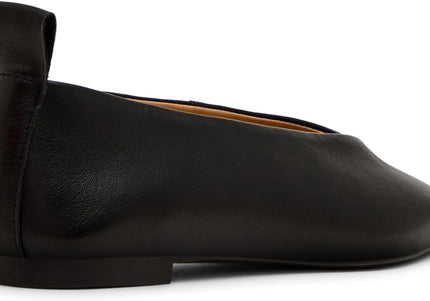 STEVE MADDEN SWANKY WOMEN SHOES - Black Leather
