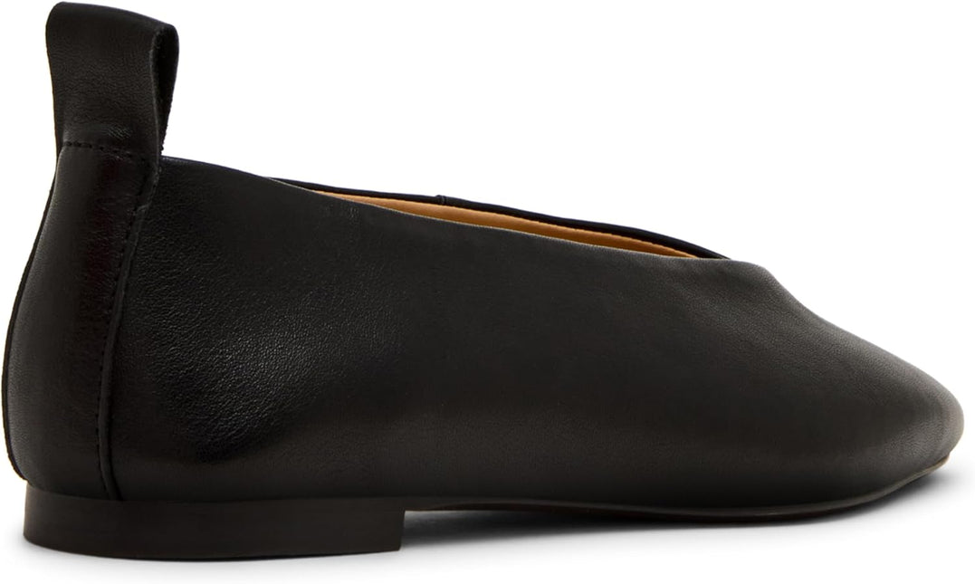 STEVE MADDEN SWANKY WOMEN SHOES - Black Leather