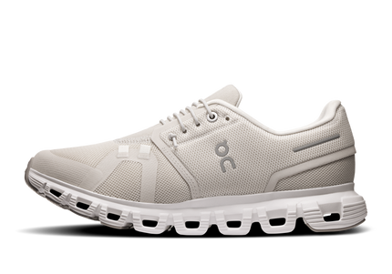 ON CLOUD 6 WOMEN SNEAKERS - Pearl/White