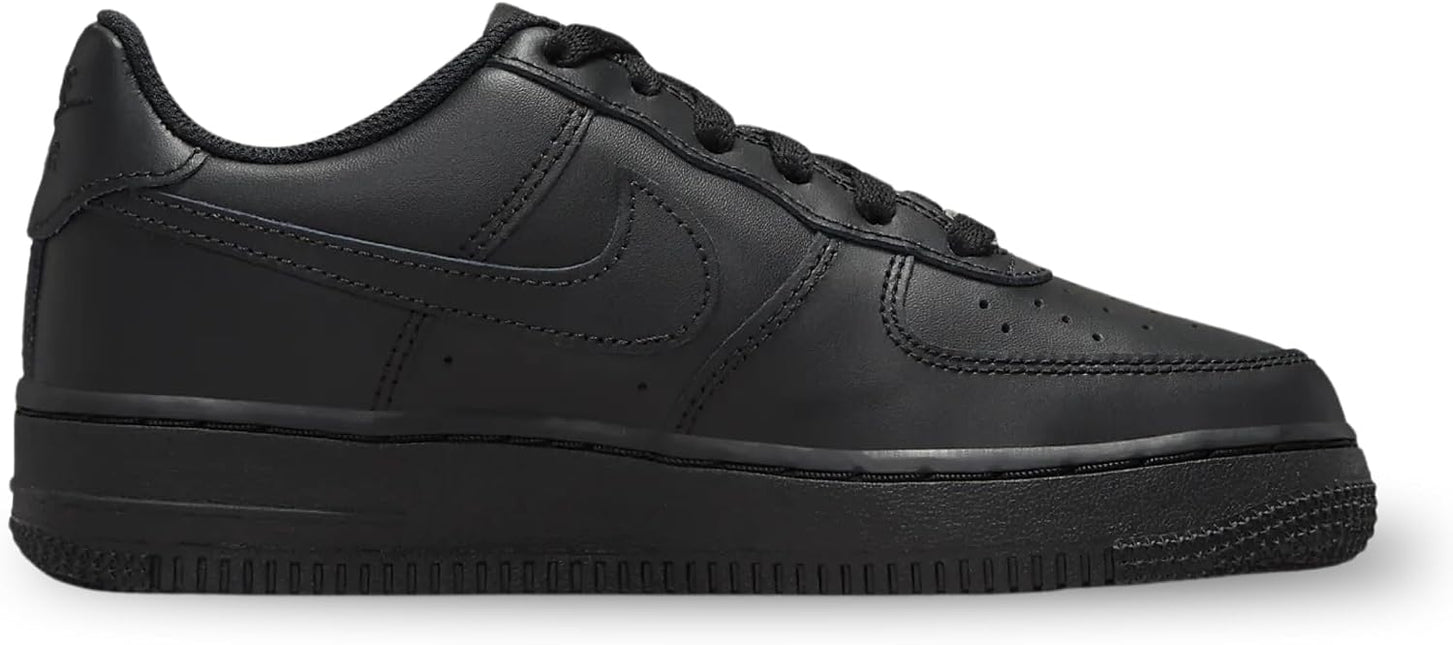 NIKE AIR FORCE 1 YOUTH SNEAKER - Black/Black