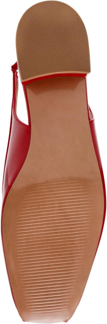 STEVE MADDEN LOVED WOMEN SLINGBACK - Red Crinkle