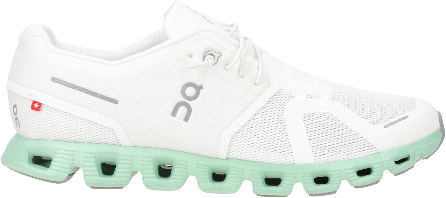 ON CLOUD 5 MEN SNEAKERS - Undyed White/Creek