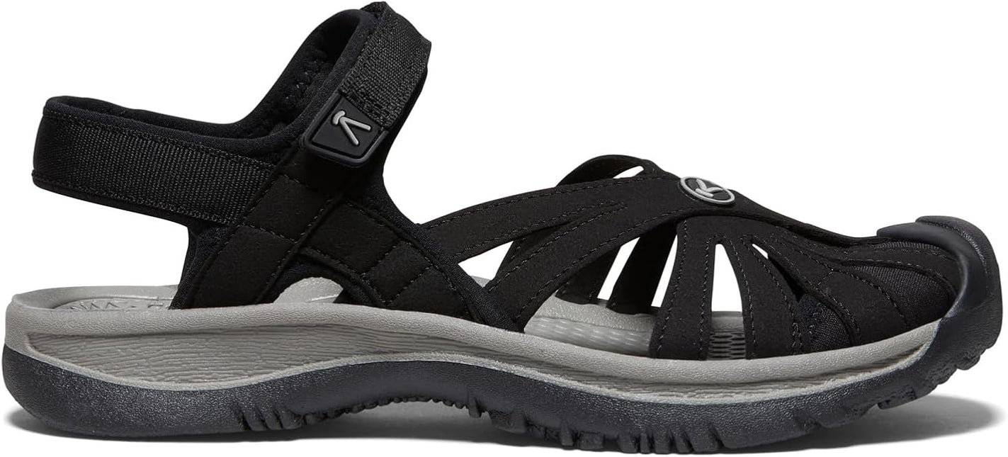 KEEN ROSE WOMEN SANDALS - Black/Neutral Gray
