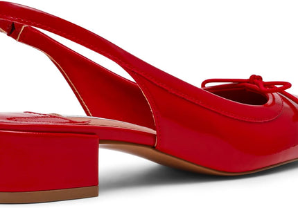 STEVE MADDEN LOVED WOMEN SLINGBACK - Red Crinkle