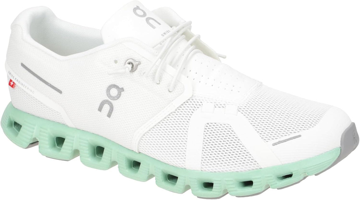 ON CLOUD 5 MEN SNEAKERS - Undyed White/Creek