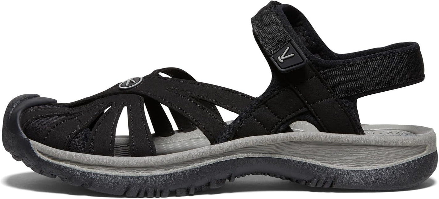 KEEN ROSE WOMEN SANDALS - Black/Neutral Gray