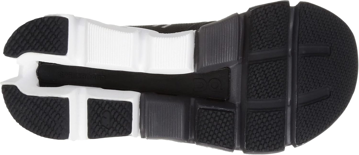 ON CLOUDFLYER 4 WIDE WOMEN SNEAKERS - Black/White